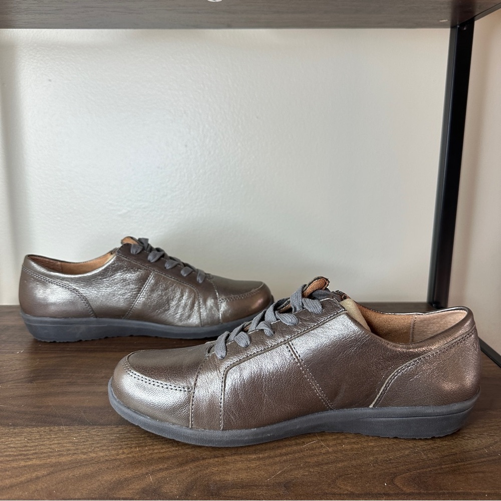 Vionic Dark Brown Leather Sneakers - image 2